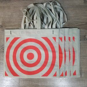 Set of 10 Reusable Target Shopping Grocery Bags/Totes Washable Bags